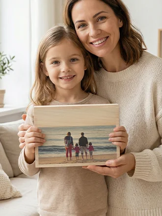 Custom Photo on Wood